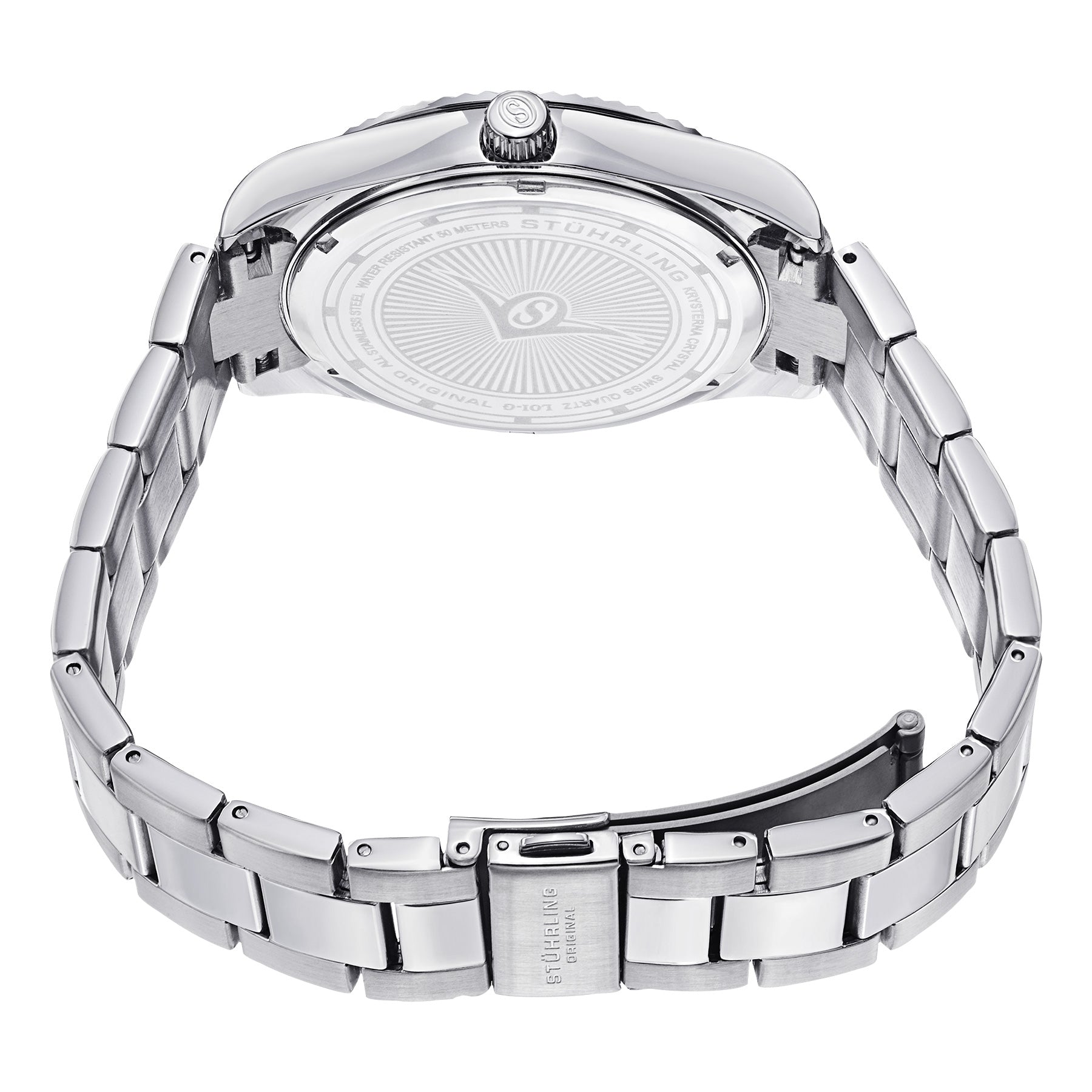 Symphony Watch Black/Silver | Black Dial