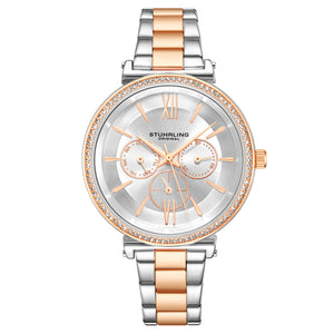 Aria Quartz Classic Rose/Stainless Silver Dial