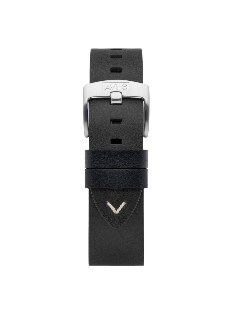 Vintage Straps Blue / Leather