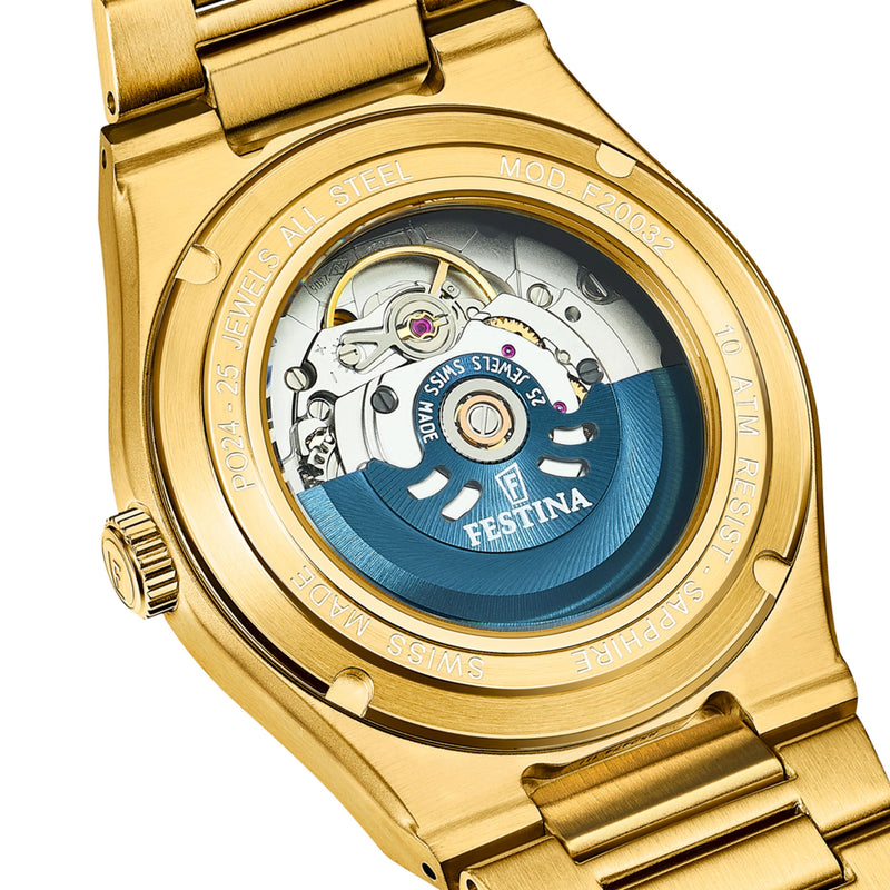 Rive Open Heart Beige / Stainless Steel | Beige Dial