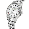 AVIATOR NORTH Silver / Stainless Steel | Silver Dial