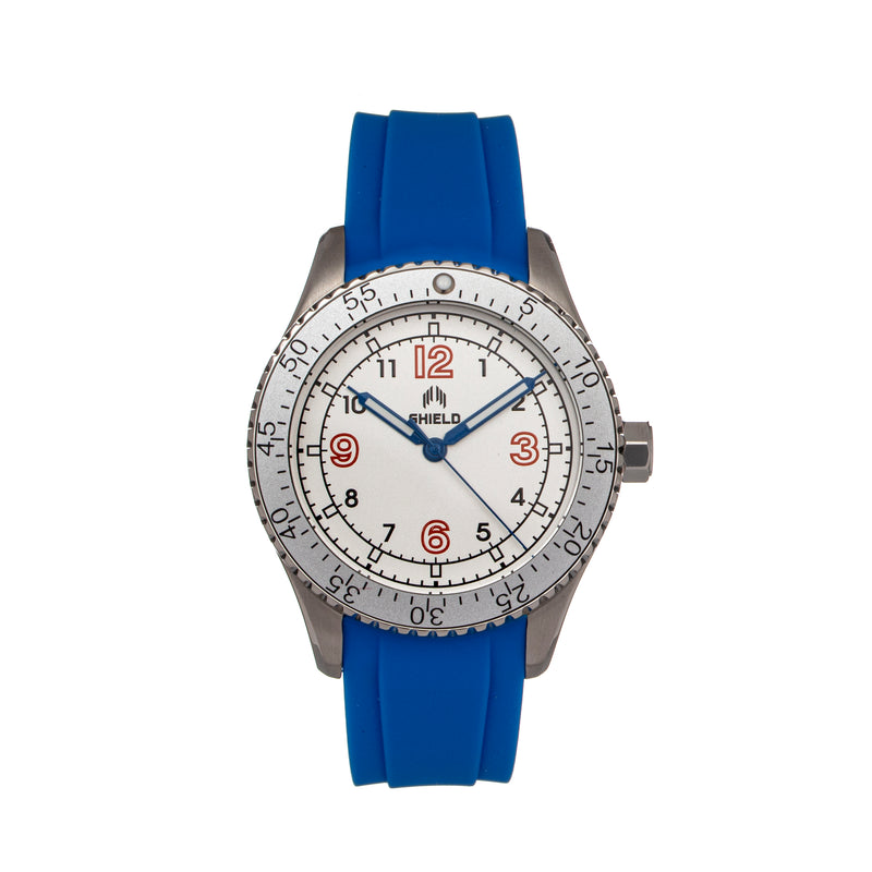 Pacific Blue/White | Silver Dial