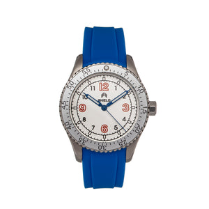 Pacific Blue/White | Silver Dial