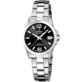 Swiss Made Black / Stainless Steel Black Dial