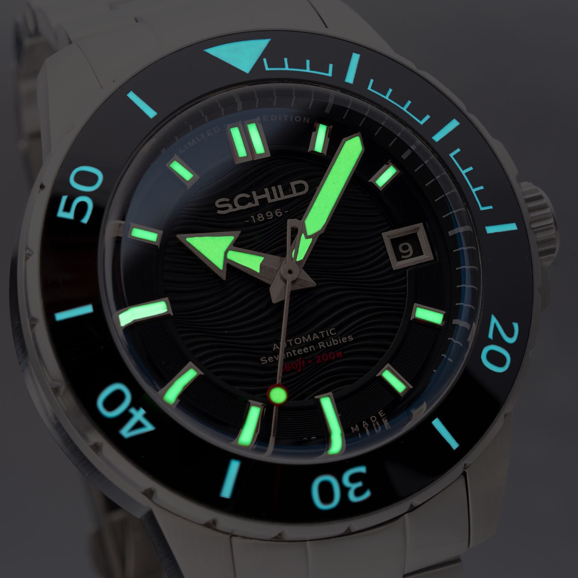 Hermann Swiss Automatic Limited Edition Black / Stainless Steel