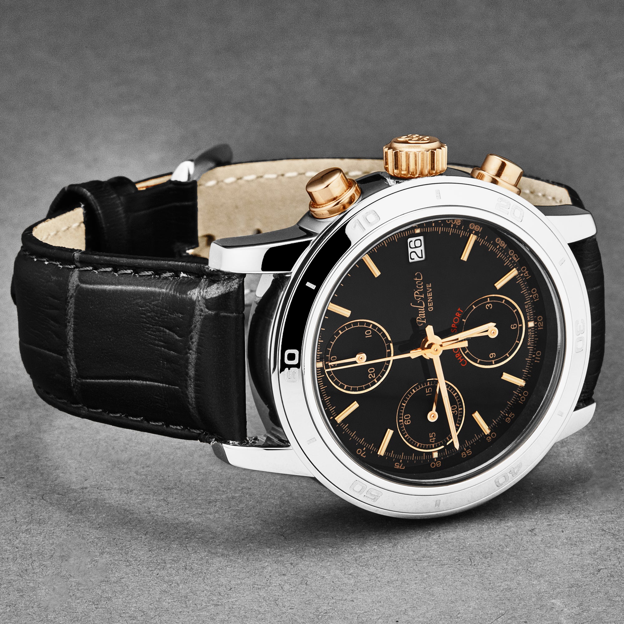 Chronosport P7033.20B.334 / Black | Black Dial
