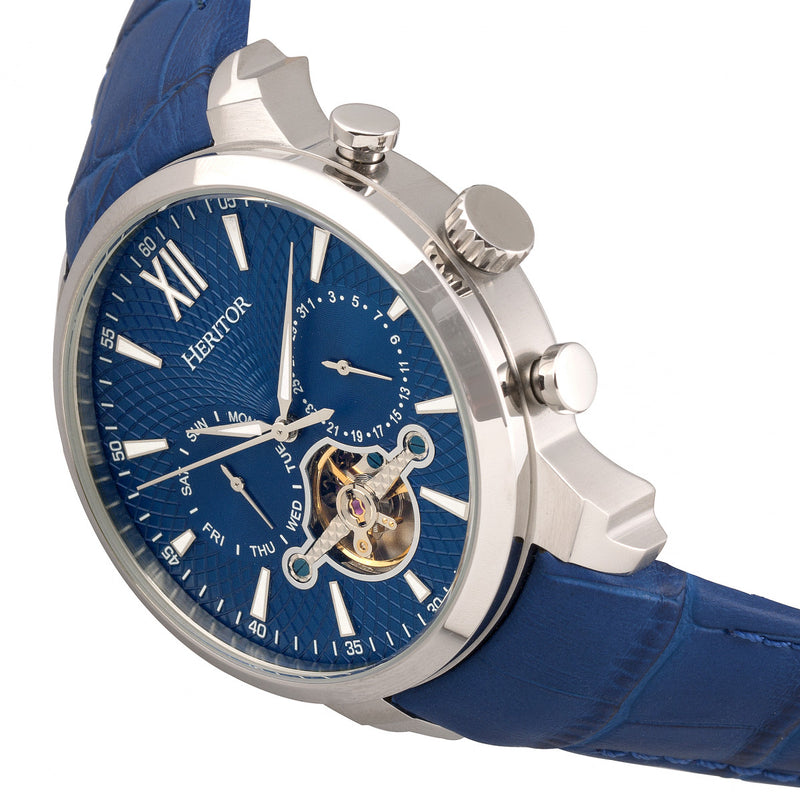 Arthur Silver/Blue | Blue Dial
