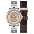 Heinrich Minimal Swiss Automatic Limited Edition Champagne / Stainless Steel | Champagne Dial