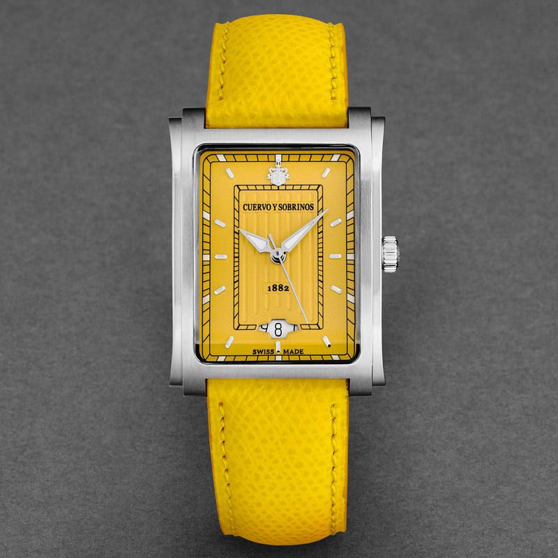 Prominente 1015.1YE / Yellow | Yellow Dial