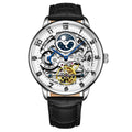 Legacy 3925 Black/Leather | Silver Dial