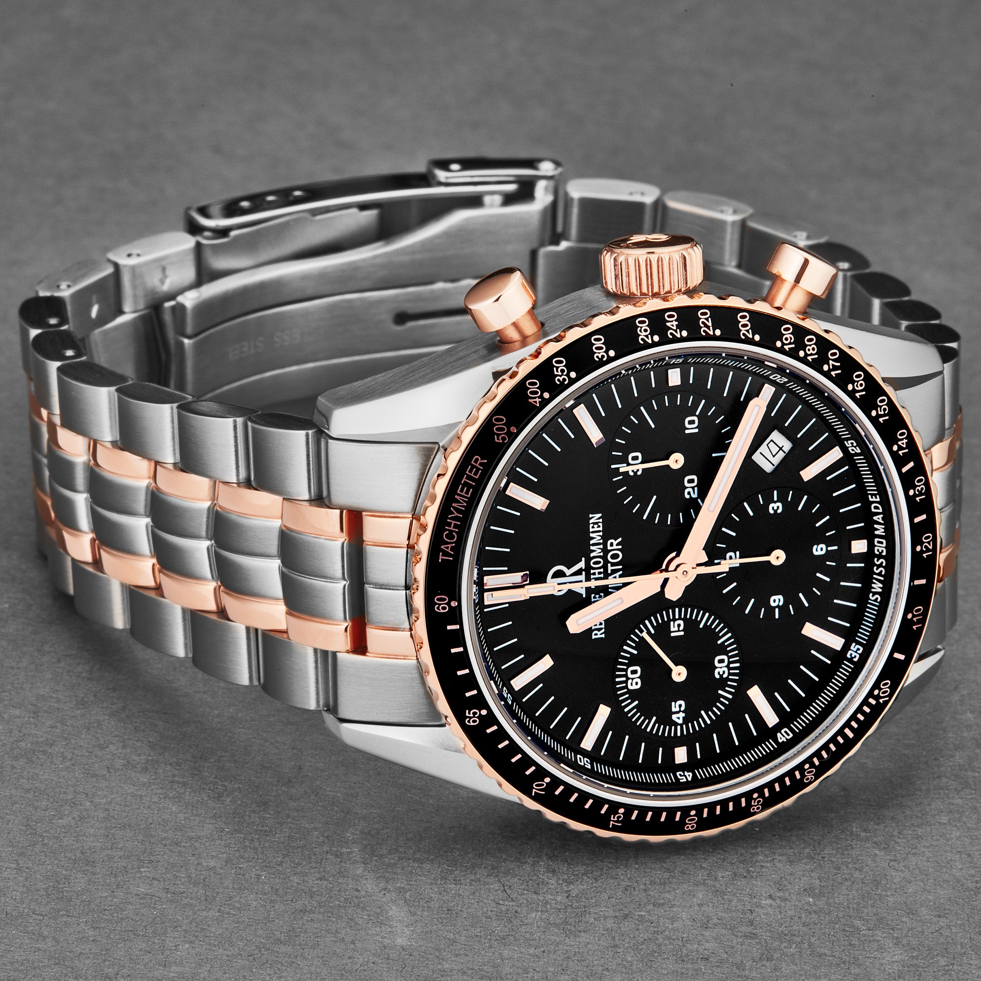 Aviator 17000.6157 / Black | Black Dial