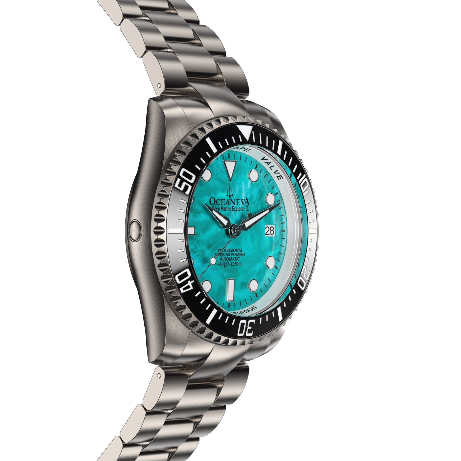 Titanium Deep Marine Explorer II – Aqua Dial