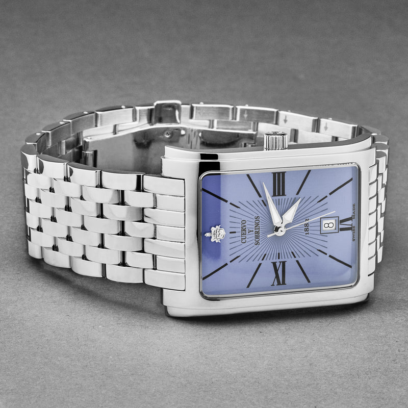 Prominente 1016.1LB / Blue | Blue Dial