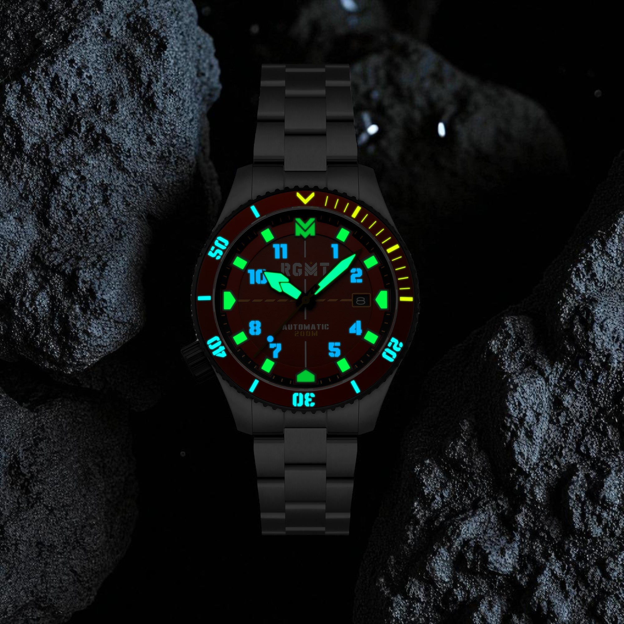 Recon Diver Automatic Red / Stainless Steel | Red Dial – Watch Gang