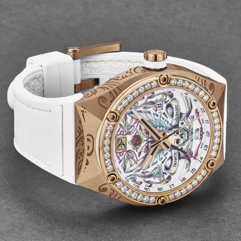 Fileteado GMT REV-05-04 / White | White Dial