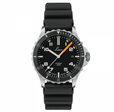 Himalaya 39 Black Rubber | Matte Black Dial
