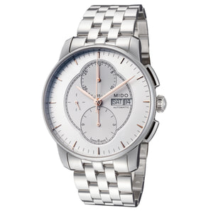 Mido 42mm / Silver / Silver | Silver Dial