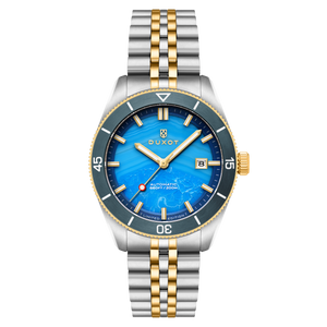 Pacifico Automatic Lapidary Limited Edition Two Tone / Stainless Steel Blue Dial