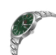 Guggenheim Sellita SW 220 Custom date wheel, SS case, Green dial, SS Bracelet | Green Dial