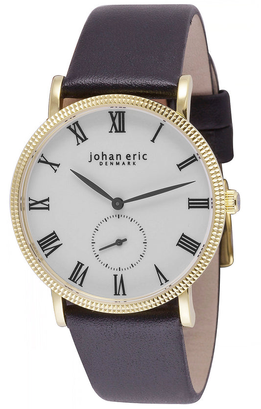 Holstebro White-Black YG | White Dial