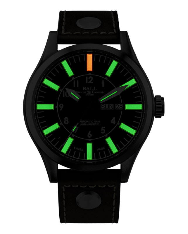 Engineer Master II Aviator Black Dial | Black Dial