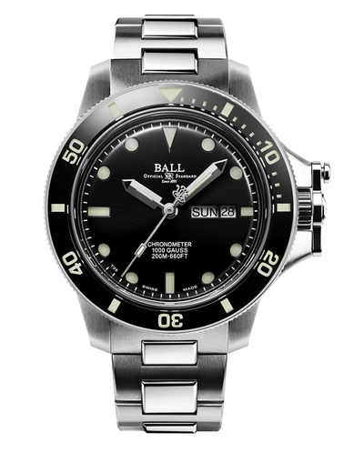 Engineer Hydrocarbon Original 43mm Black / Steel Black Dial