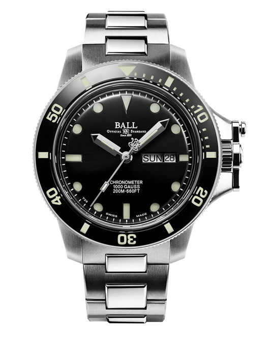 Egnineer Hydrocarbon Original 43mm Black / Steel Black Dial
