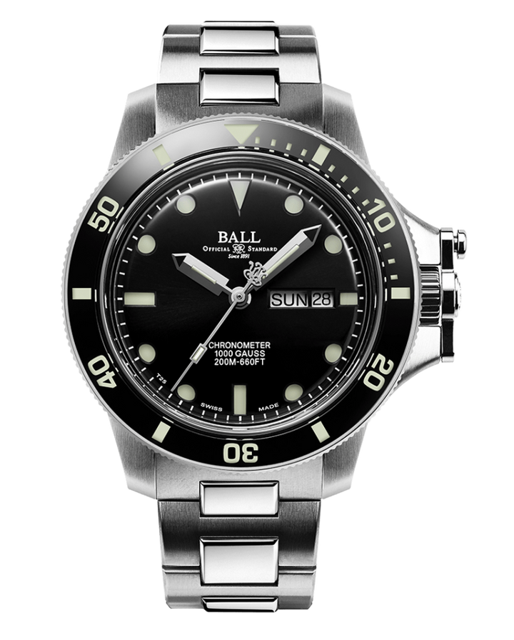 Egnineer Hydrocarbon Original 43mm Black / Steel Black Dial