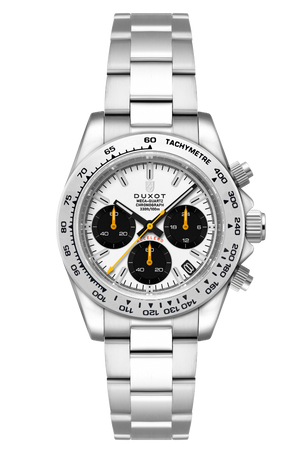Accelero Chronograph White / Stainless Steel | White Dial