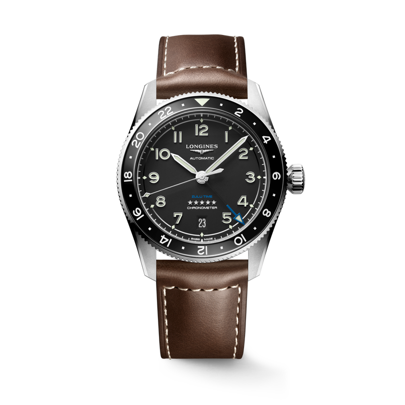 Spirit Zulu Black / Leather | Black Dial