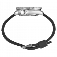 Seiko 5 Sports SKX series Silicone Strap Black Dial