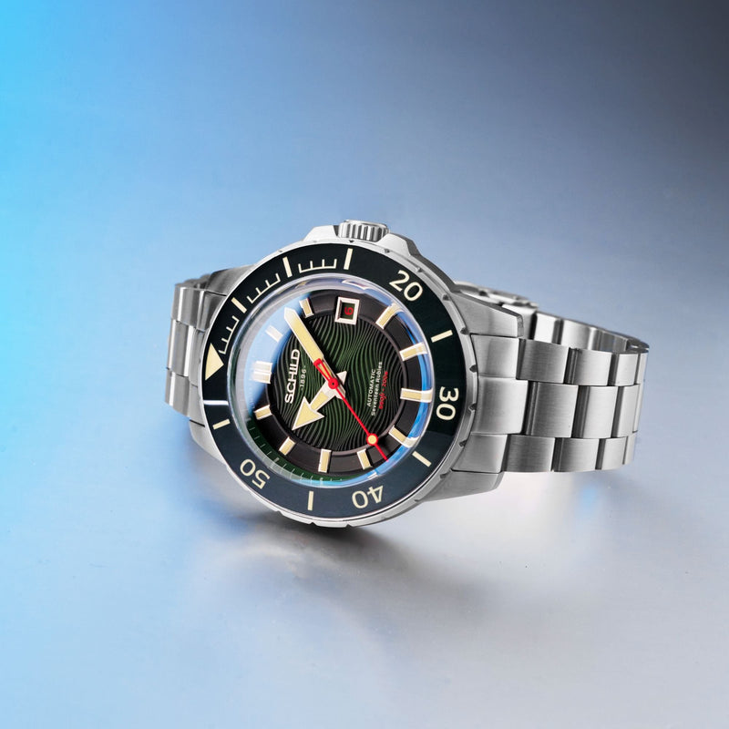 Hermann Swiss Automatic Limited Edition Green / Stainless Steel | Green Dial