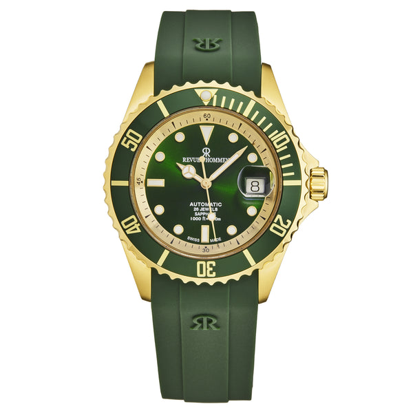 Diver 17571.2314 / Green | Green Dial