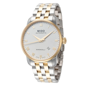 Baroncelli Jubilee 38 mm / White / Multi White Dial