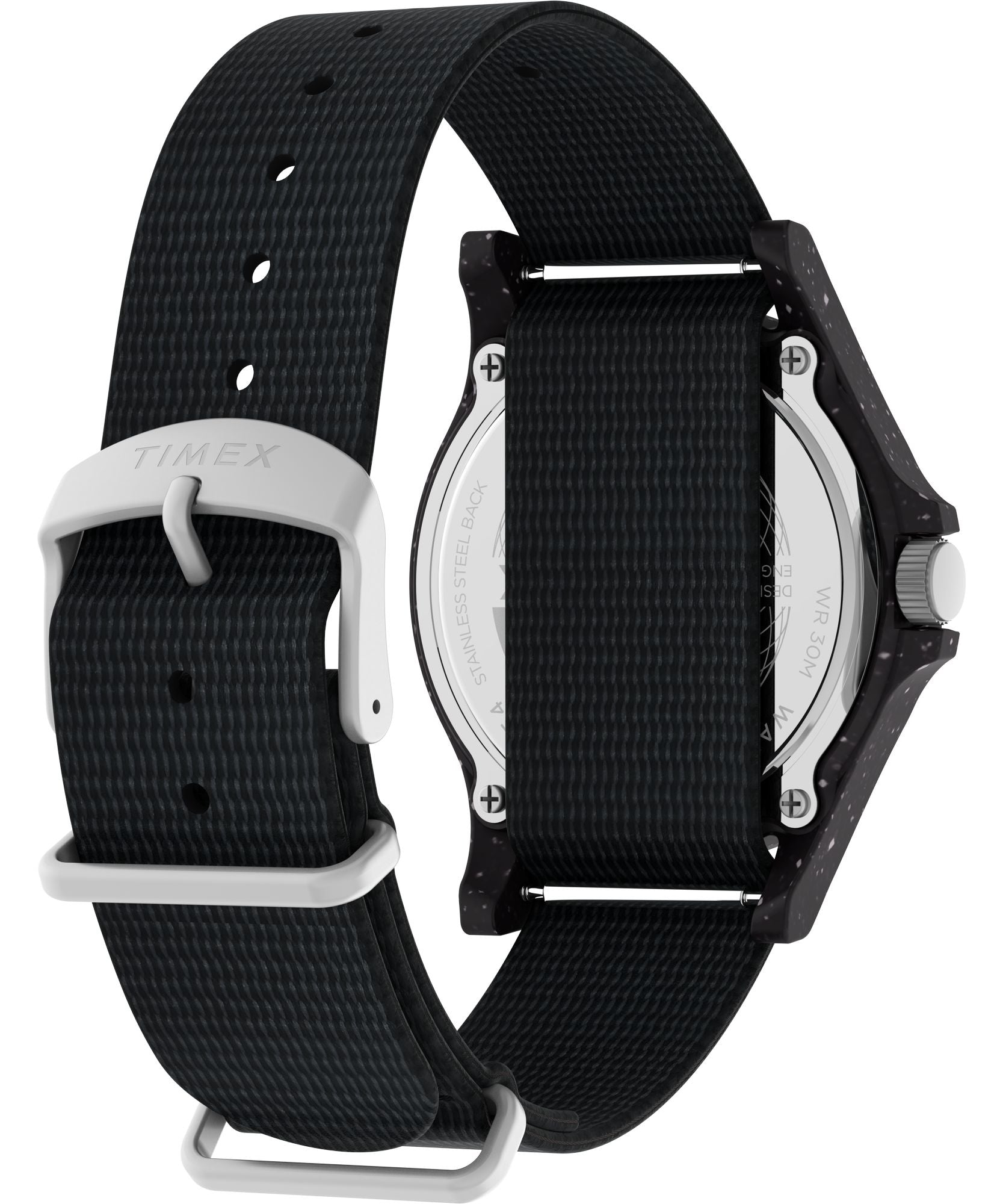 RECLAIM Black / Recycled Material | Black Dial