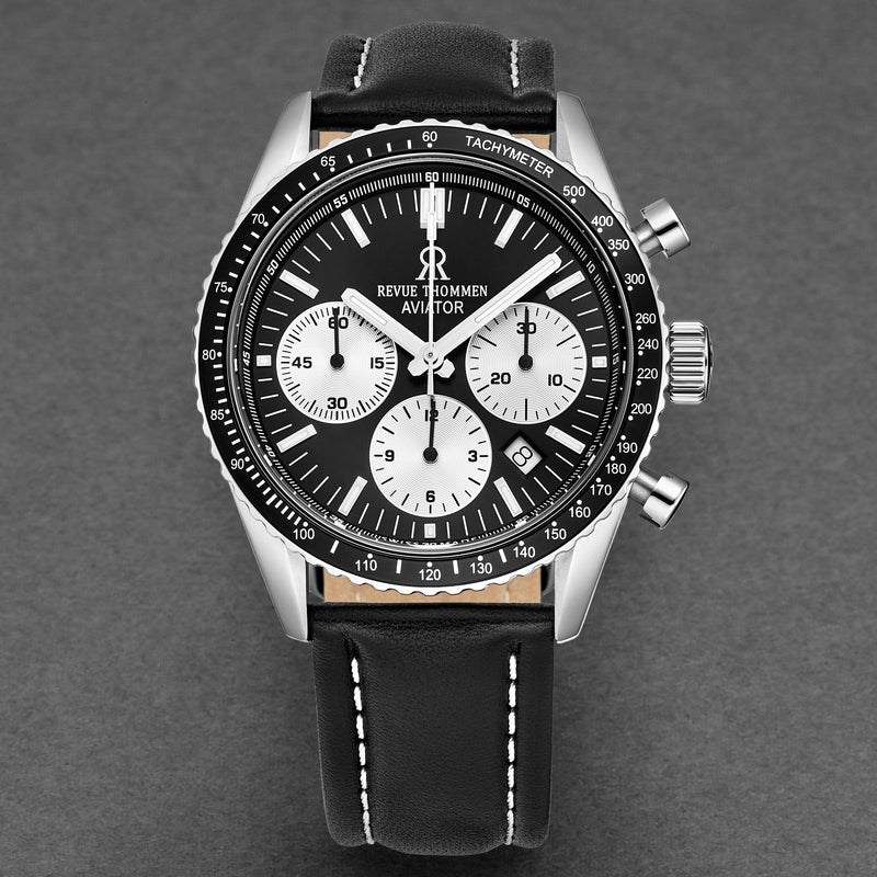 Aviator 17000.6534 / Black | Black Dial