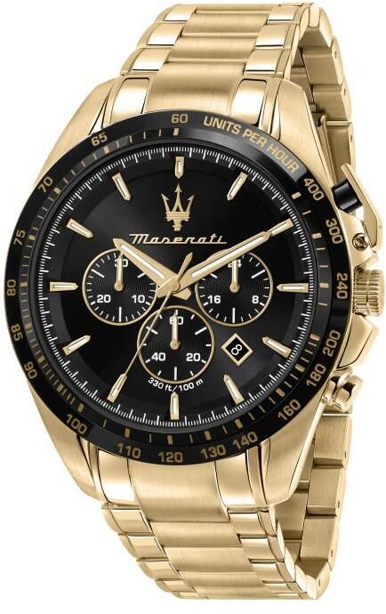 TRAGUARDO Black / Stainless Steel | Black Dial