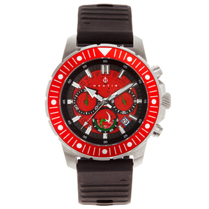 Caspian Black/Red | Red Dial
