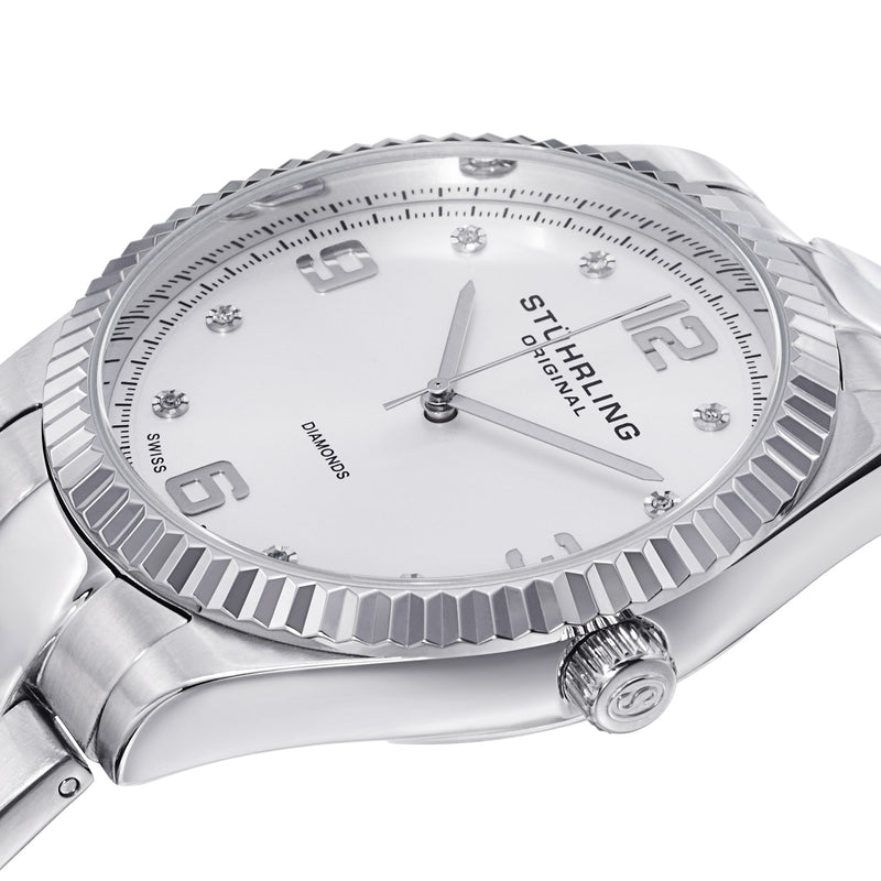 Symphony Classic Dress Watch Silver/Stainless Steel | Silver Dial