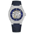 Open mind MAN-RO-03-SL / Blue / Leather | Blue Dial
