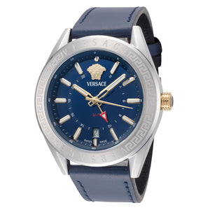V-Code 42mm / Blue / Blue | Blue Dial