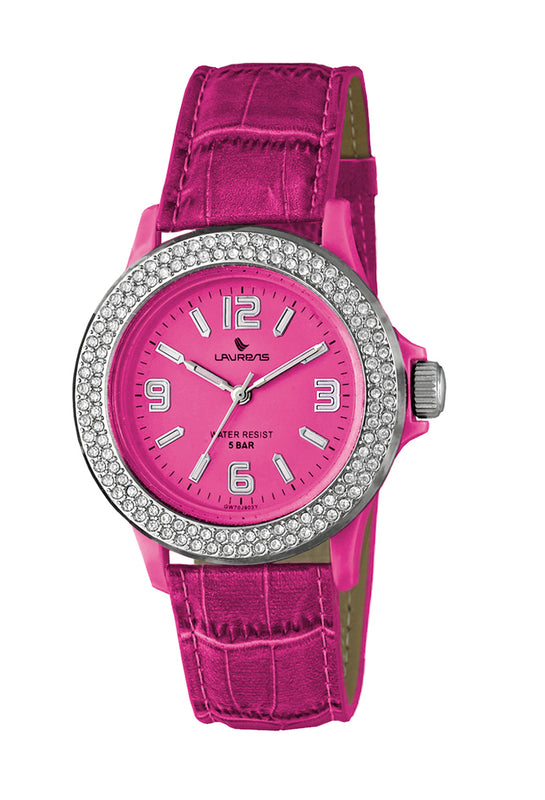 Quartz Pink, Pink Leather | Pink Dial