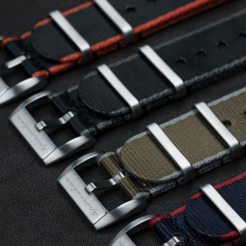 Seat Belt Nylon NATO Grey / Nylon |  Dial