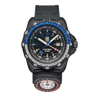 RECON Nav Spec GMT Black Dial / Black Nitrile Rubber Strap