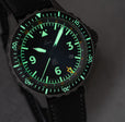 Hamburg GMT DIN 8330 | Black Dial