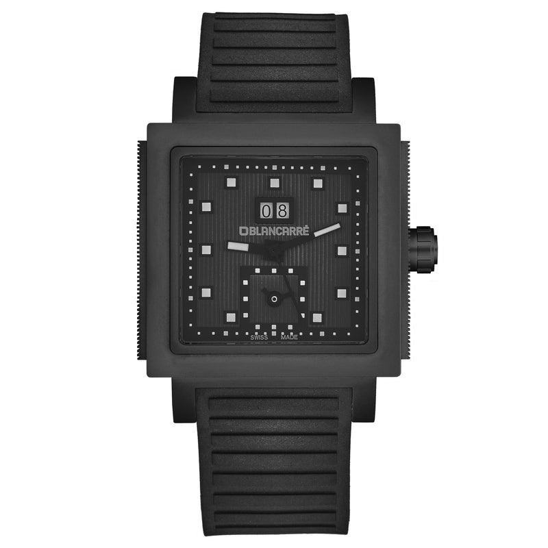Square BC0151T2C301.01 / Matt black | Matt black Dial