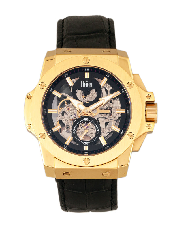 Commodus Gold/Black | Black Dial