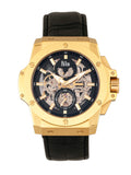 Commodus Gold/Black | Black Dial