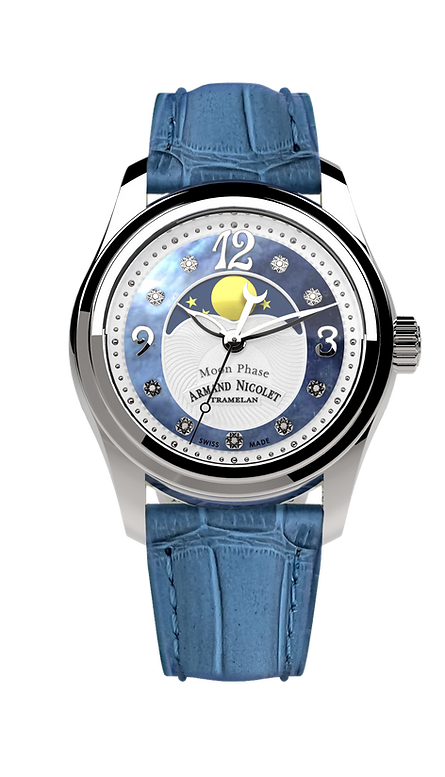 Ladies Quartz Moon Phase  |  Dial