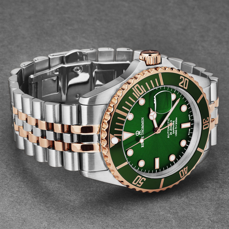 Diver 17571.2254 / Green | Green Dial